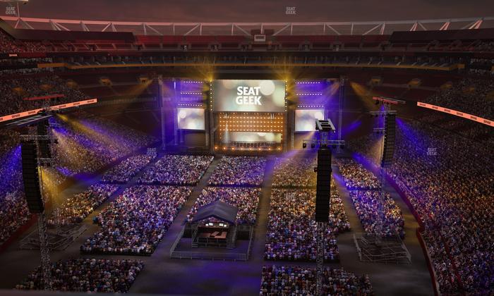 Northwest Stadium - Section 440 Seat View