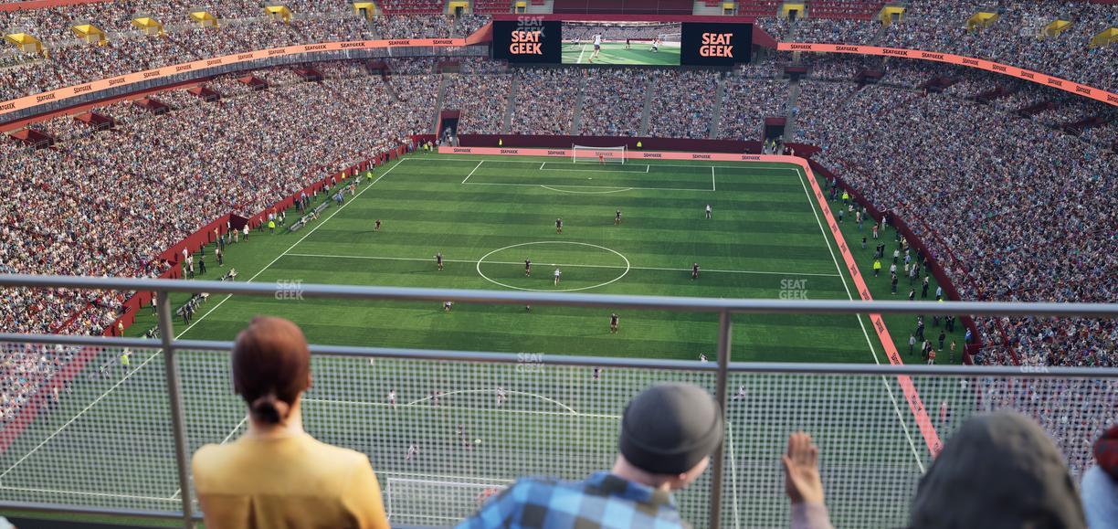 Northwest Stadium - Section 440 Seat View