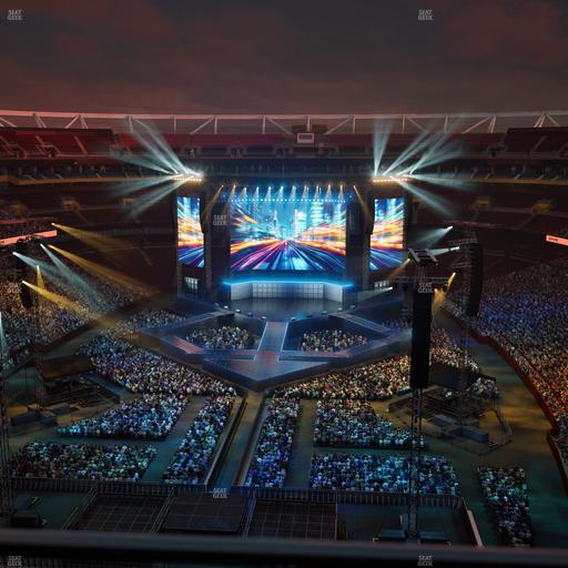 Northwest Stadium - Section 440 Seat View