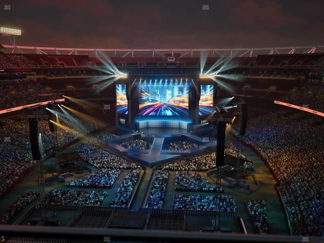 Northwest Stadium - Section 440 Seat View