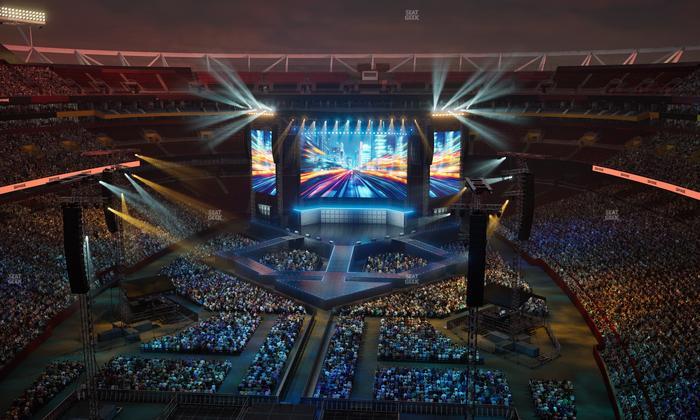 Northwest Stadium - Section 440 Seat View