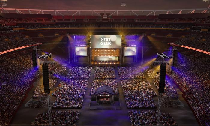 Northwest Stadium - Section 441 Seat View