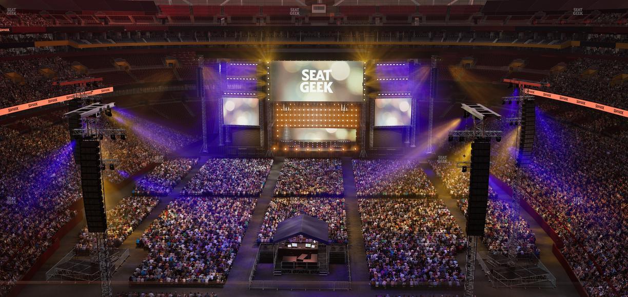 Northwest Stadium - Section 441 Seat View