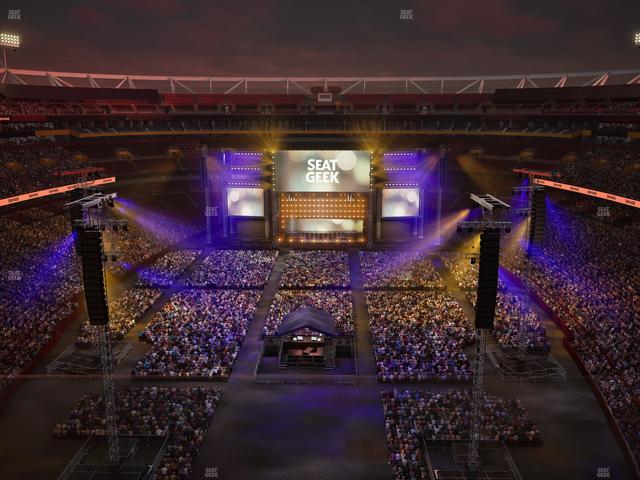 Northwest Stadium - Section 441 Seat View