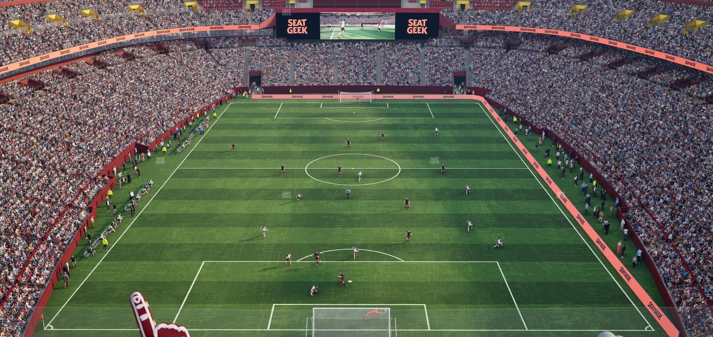 Northwest Stadium - Section 441 Seat View