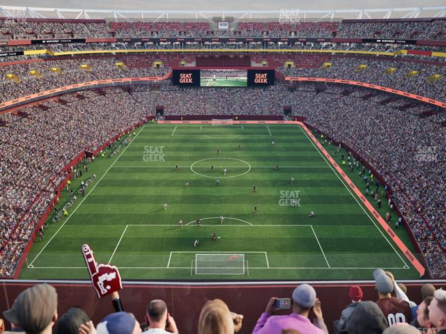 Northwest Stadium - Section 441 Seat View Northwest Stadium - Section 441 Seat View