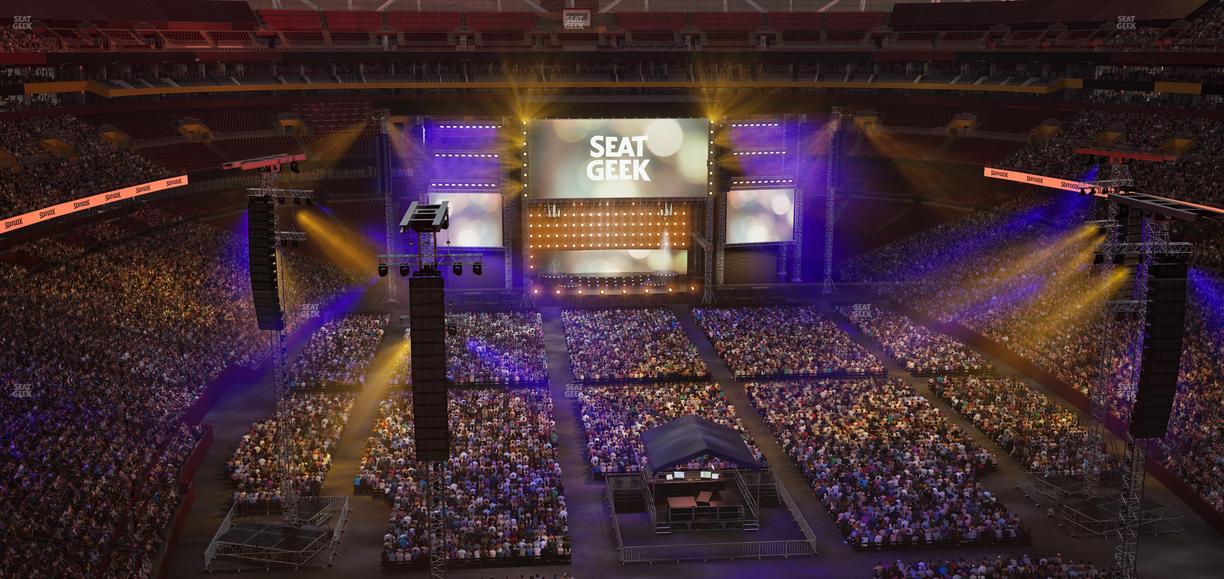 Northwest Stadium - Section 442 Seat View