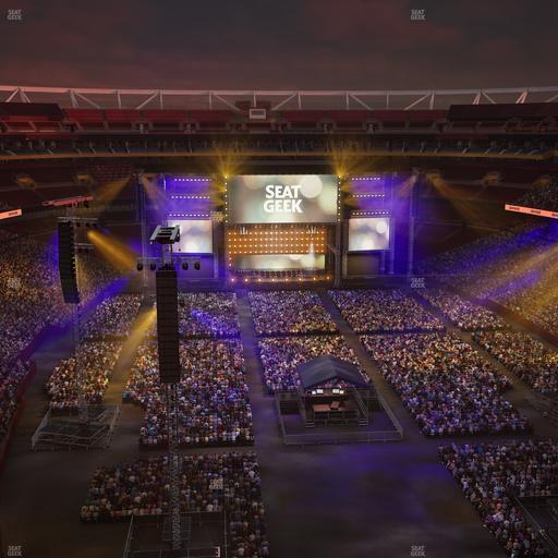 Northwest Stadium - Section 442 Seat View