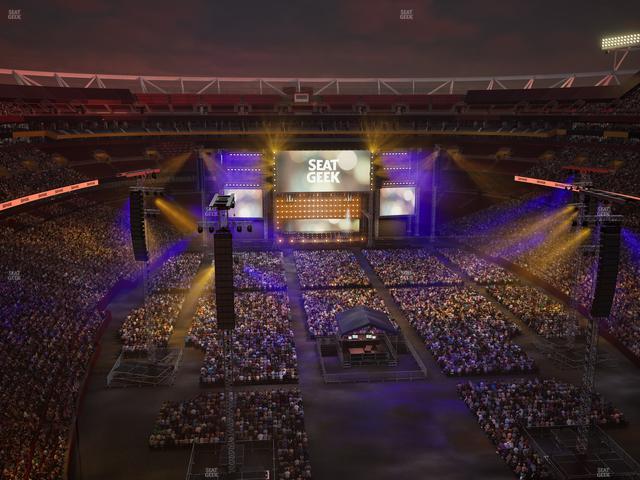 Northwest Stadium - Section 442 Seat View