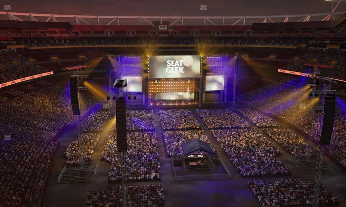 Northwest Stadium - Section 442 Seat View