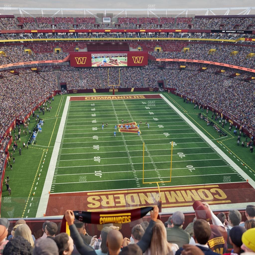 Northwest Stadium - Section 442 Seat View