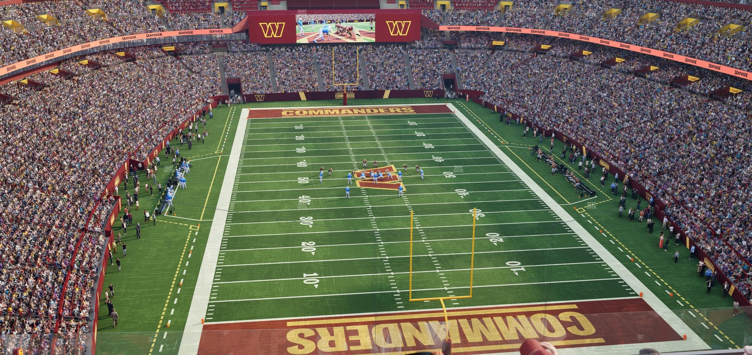 Northwest Stadium - Section 442 Seat View