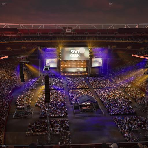 Northwest Stadium - Section 442 Seat View