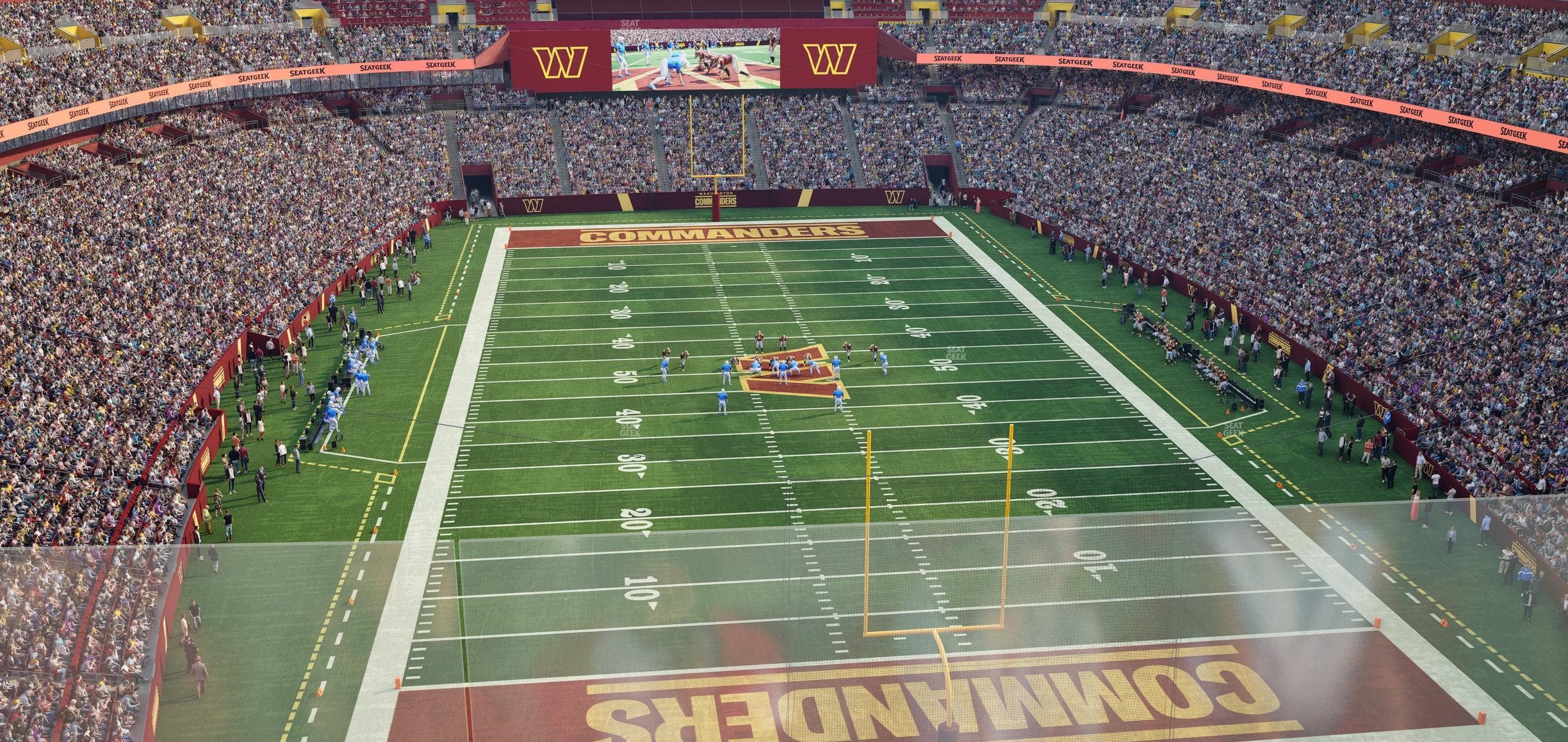 Northwest Stadium - Section 442 Seat View