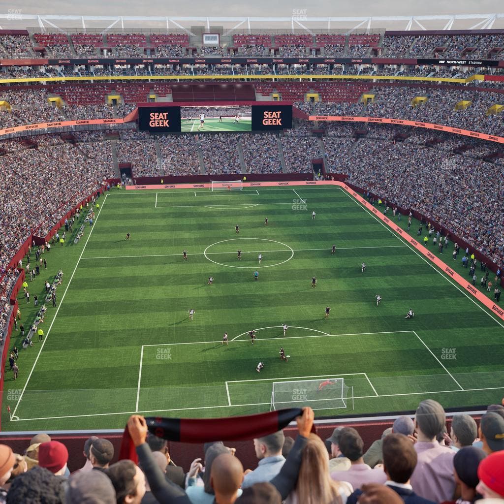 Northwest Stadium - Section 442 Seat View