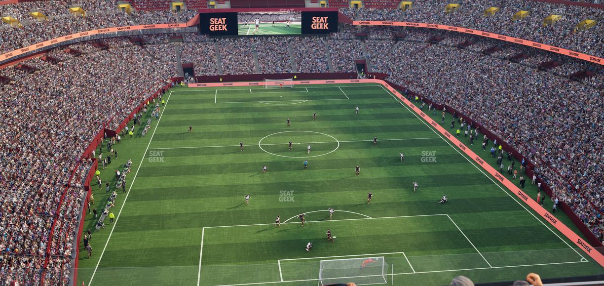 Northwest Stadium - Section 442 Seat View