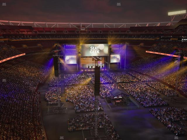 Northwest Stadium - Section 443 Seat View