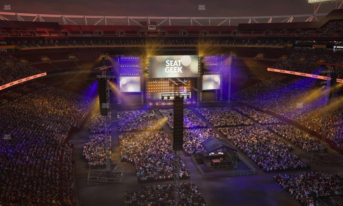 Northwest Stadium - Section 443 Seat View