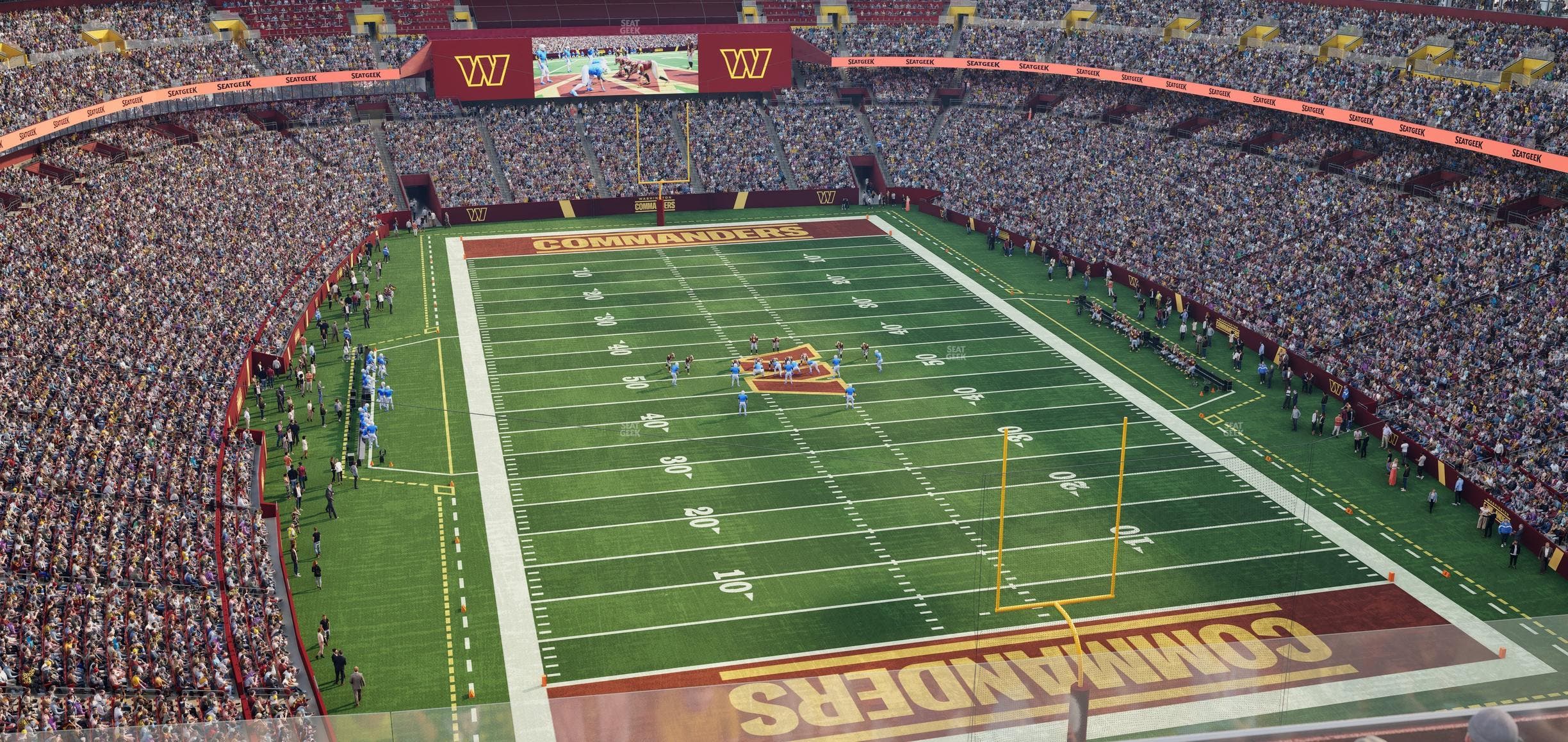 Northwest Stadium - Section 443 Seat View