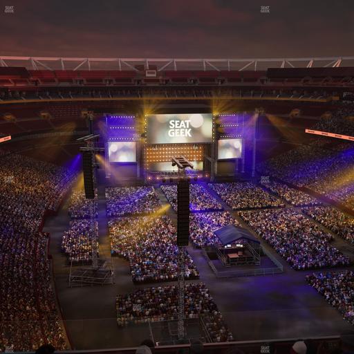 Northwest Stadium - Section 443 Seat View