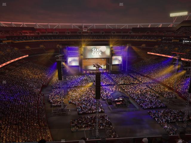 Northwest Stadium - Section 443 Seat View