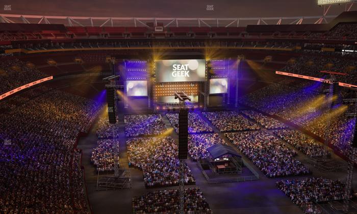 Northwest Stadium - Section 443 Seat View