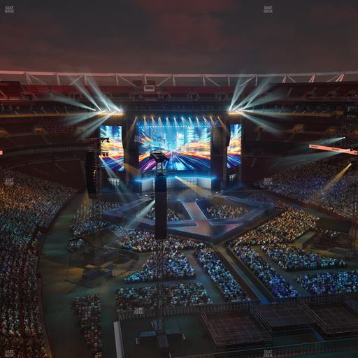 Northwest Stadium - Section 443 Seat View