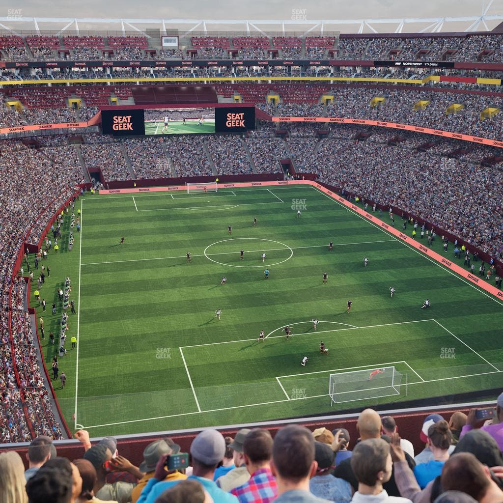 Northwest Stadium - Section 443 Seat View