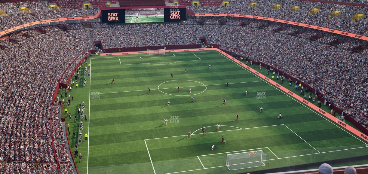 Northwest Stadium - Section 443 Seat View