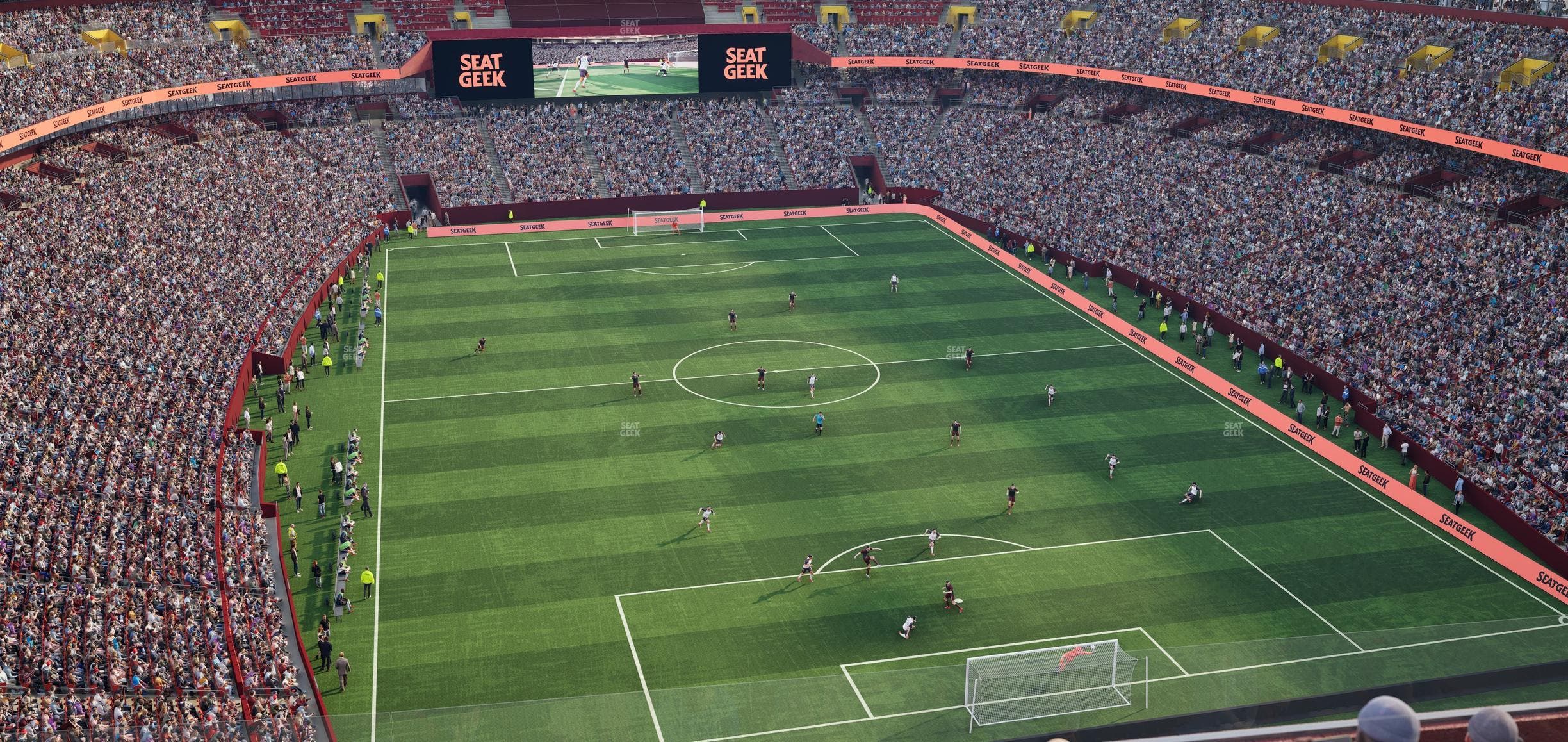 Northwest Stadium - Section 443 Seat View