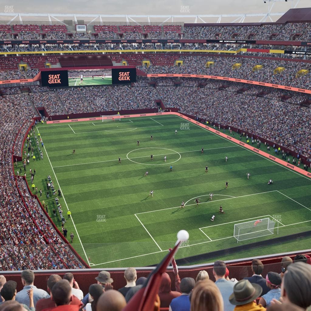 Northwest Stadium - Section 444 Seat View