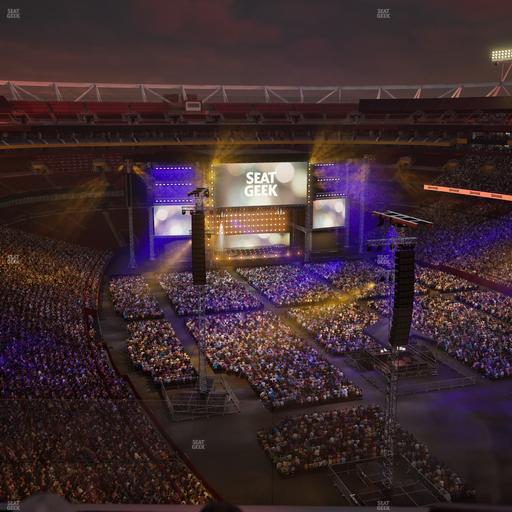 Northwest Stadium - Section 444 Seat View