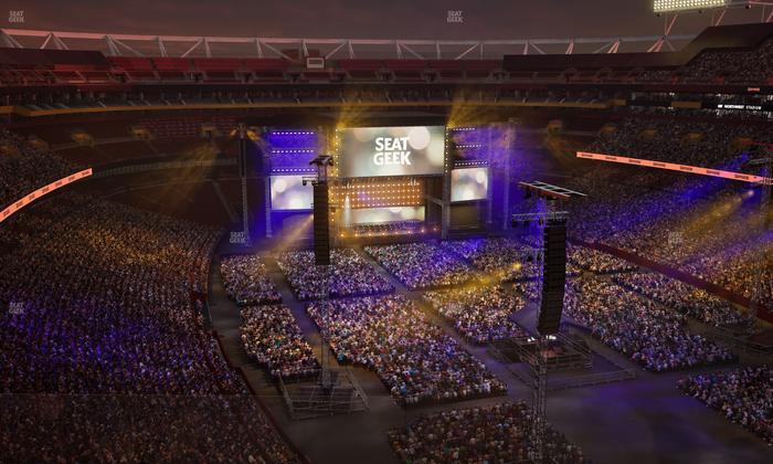 Northwest Stadium - Section 444 Seat View