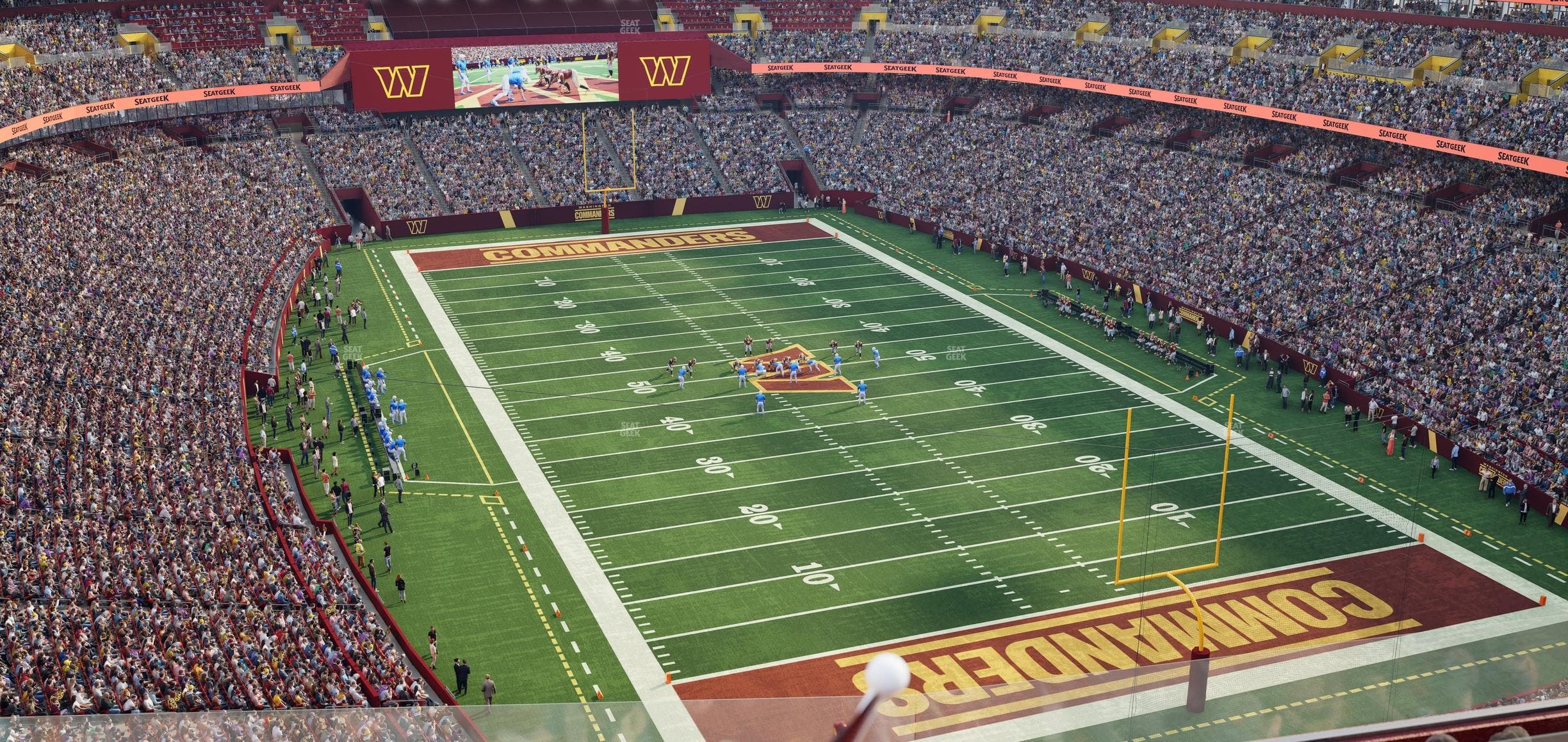 Northwest Stadium - Section 444 Seat View
