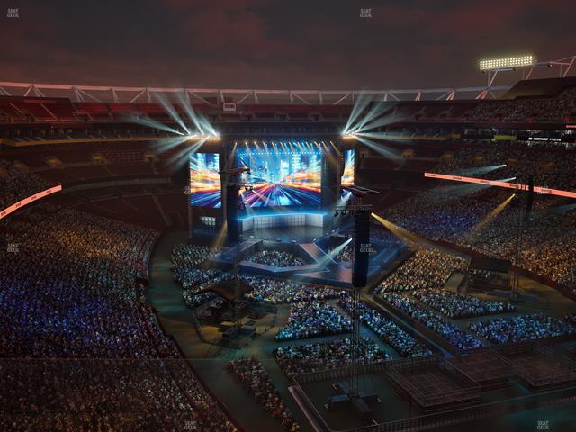 Northwest Stadium - Section 444 Seat View
