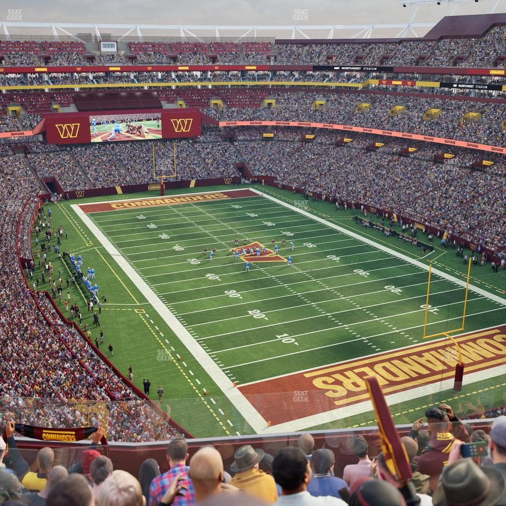 Northwest Stadium - Section 445 Seat View