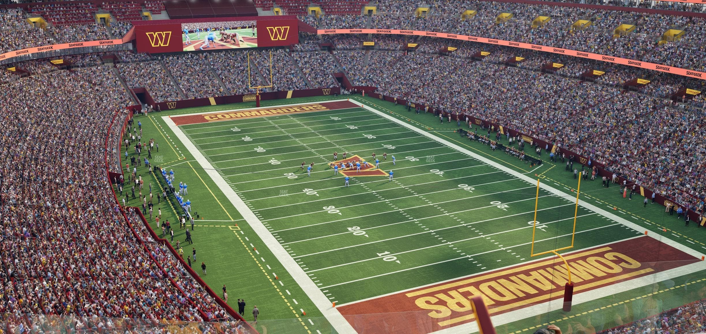 Northwest Stadium - Section 445 Seat View