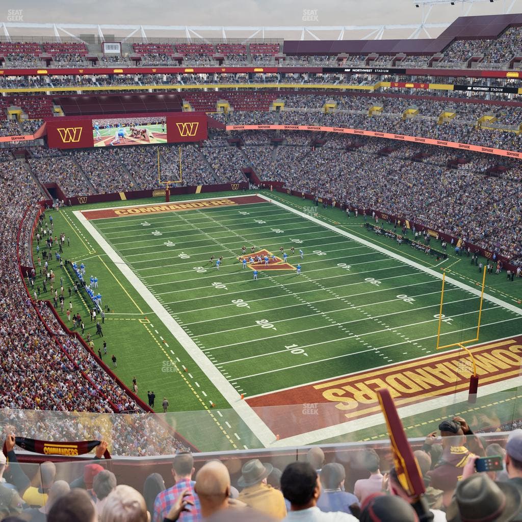 Northwest Stadium - Section 445 Seat View
