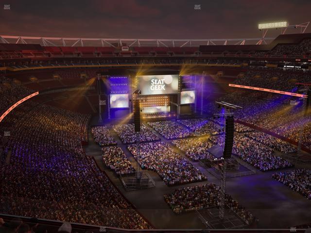 Northwest Stadium - Section 445 Seat View