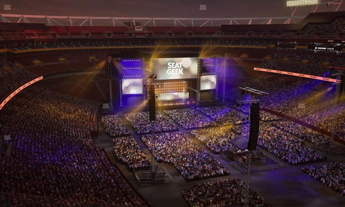 Northwest Stadium - Section 445 Seat View