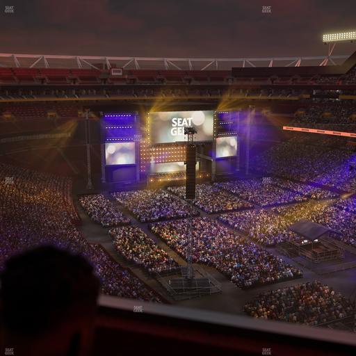 Northwest Stadium - Section 446 Seat View