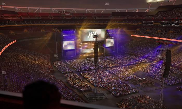 Northwest Stadium - Section 446 Seat View