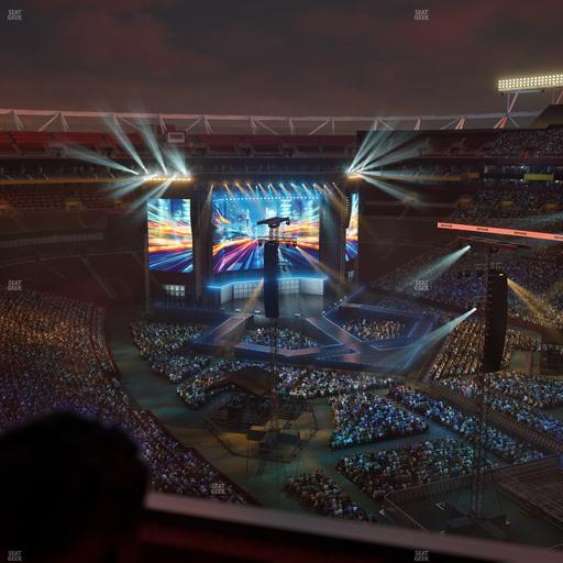 Northwest Stadium - Section 446 Seat View