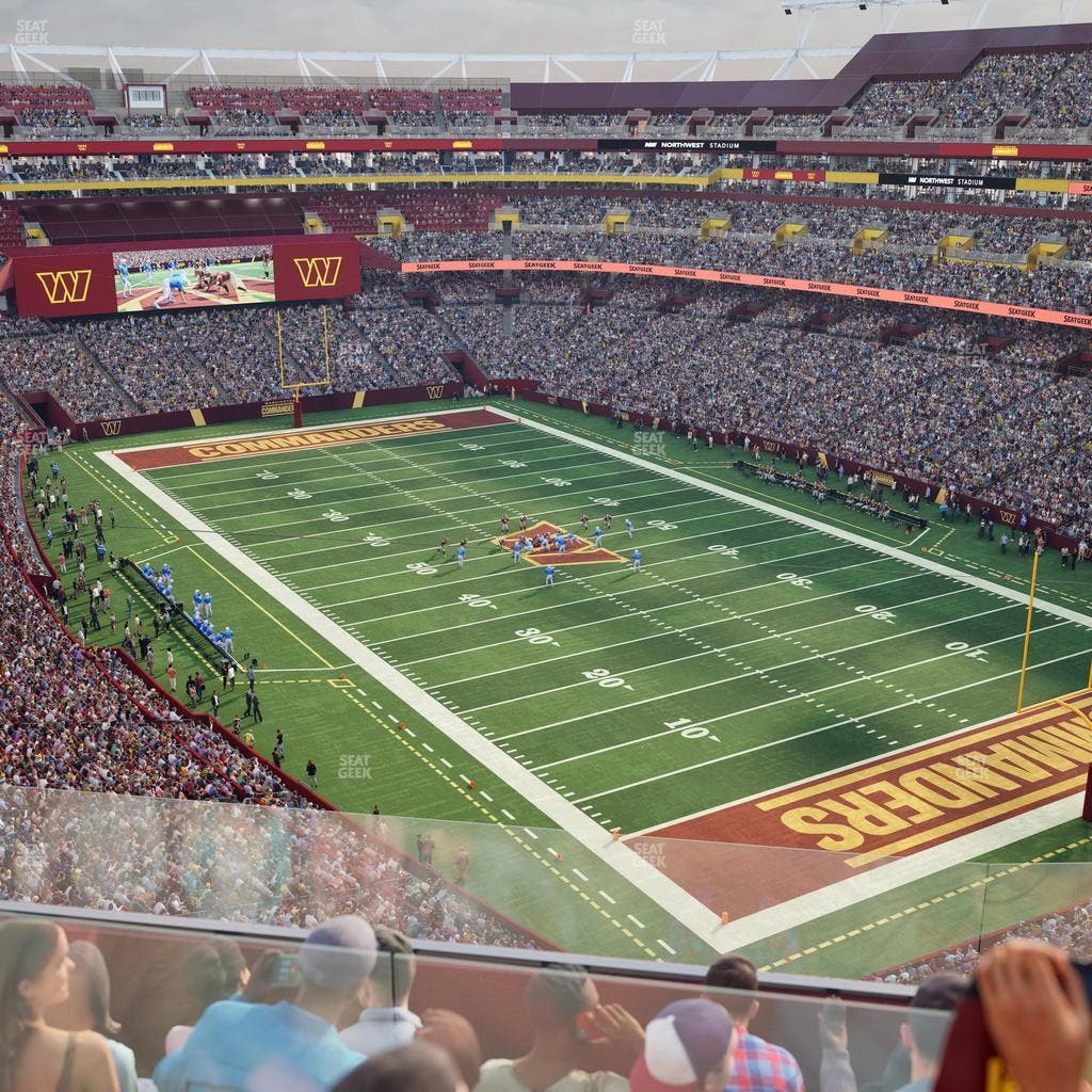Northwest Stadium - Section 446 Seat View