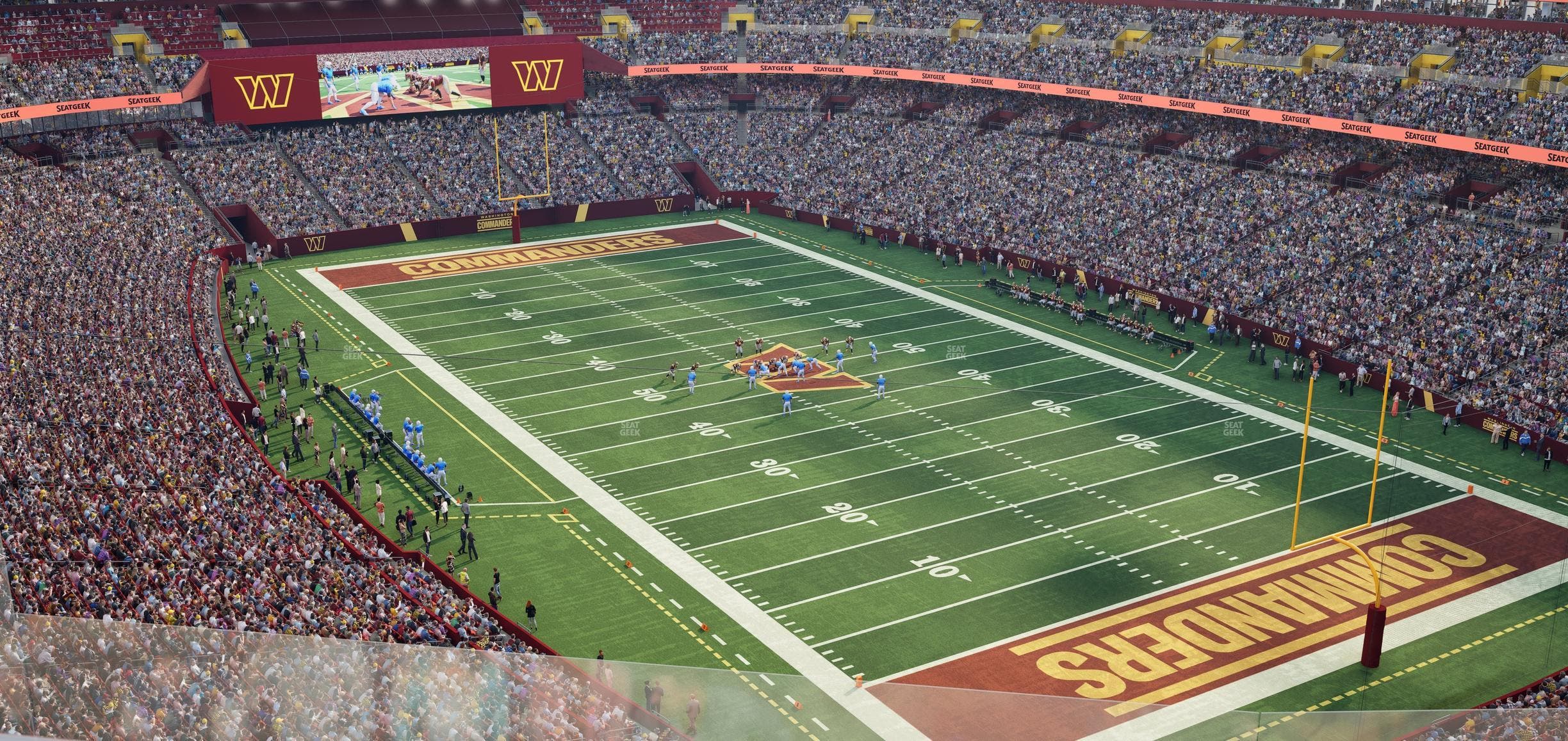 Northwest Stadium - Section 446 Seat View