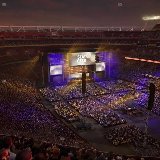 Northwest Stadium - Section 446 Seat View