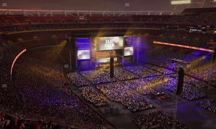 Northwest Stadium - Section 446 Seat View