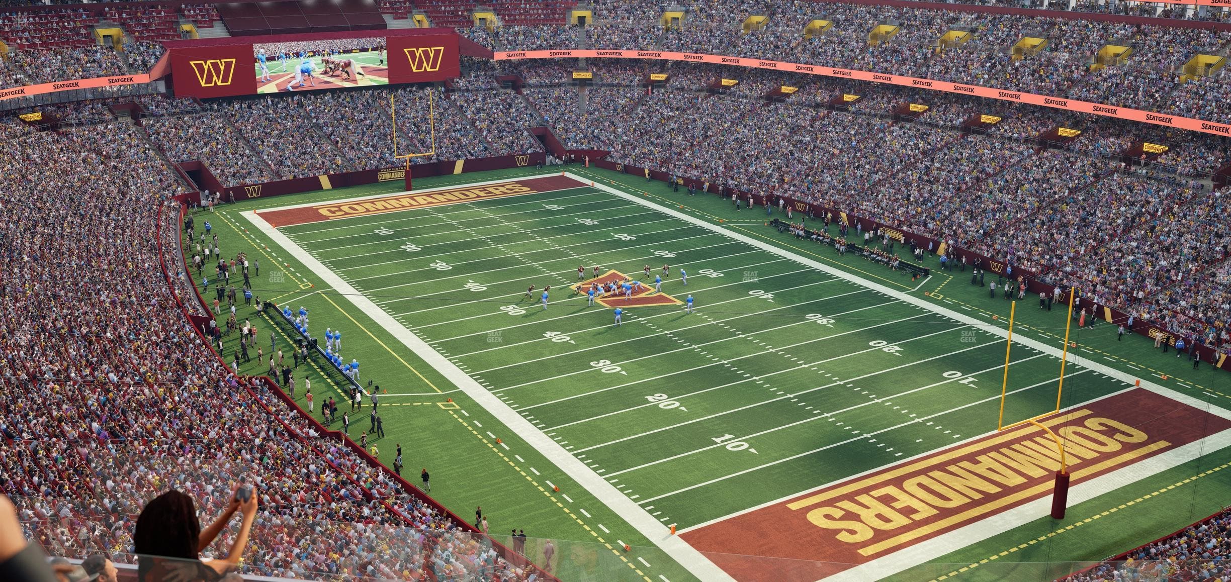 Northwest Stadium - Section 446 Seat View