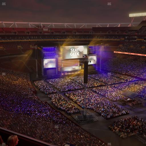 Northwest Stadium - Section 447 Seat View