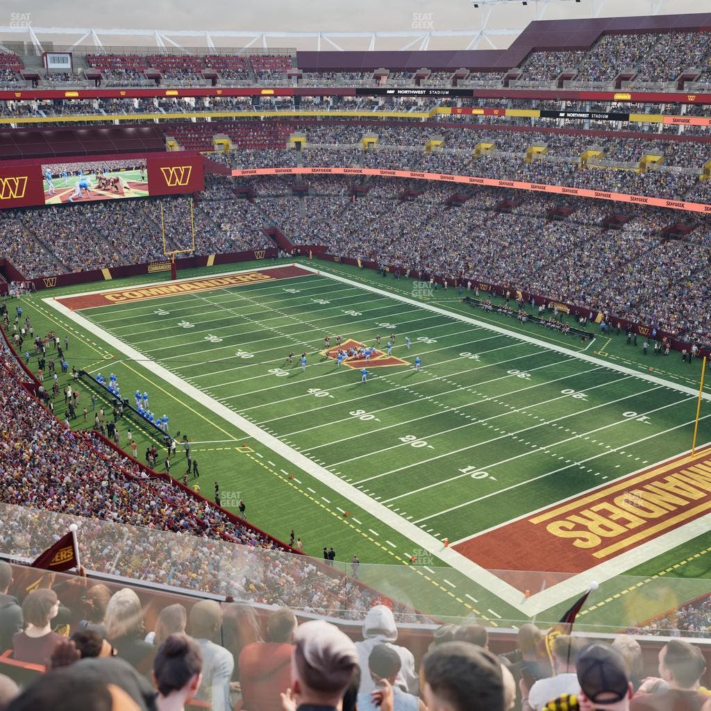 Northwest Stadium - Section 447 Seat View